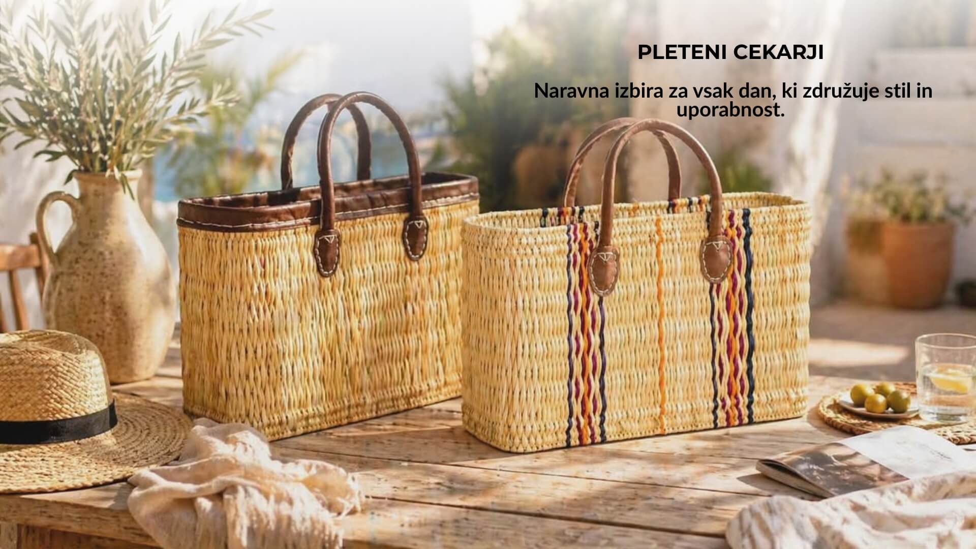 Pleteni cekarji za vsakodnevno uporabo